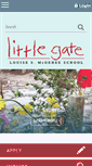 Mobile Screenshot of littlegate.com